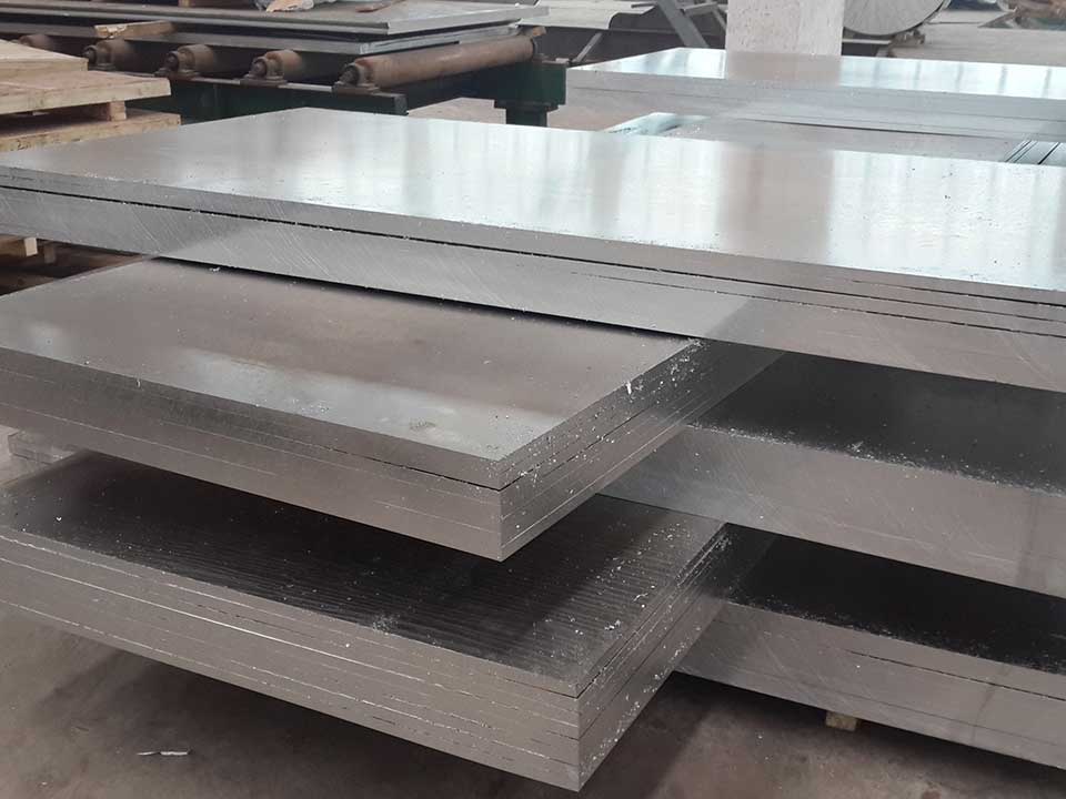 Aluminum cast mold plate