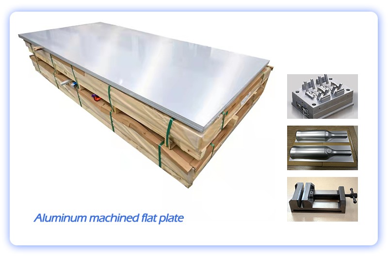 Aluminum machined flat Plate